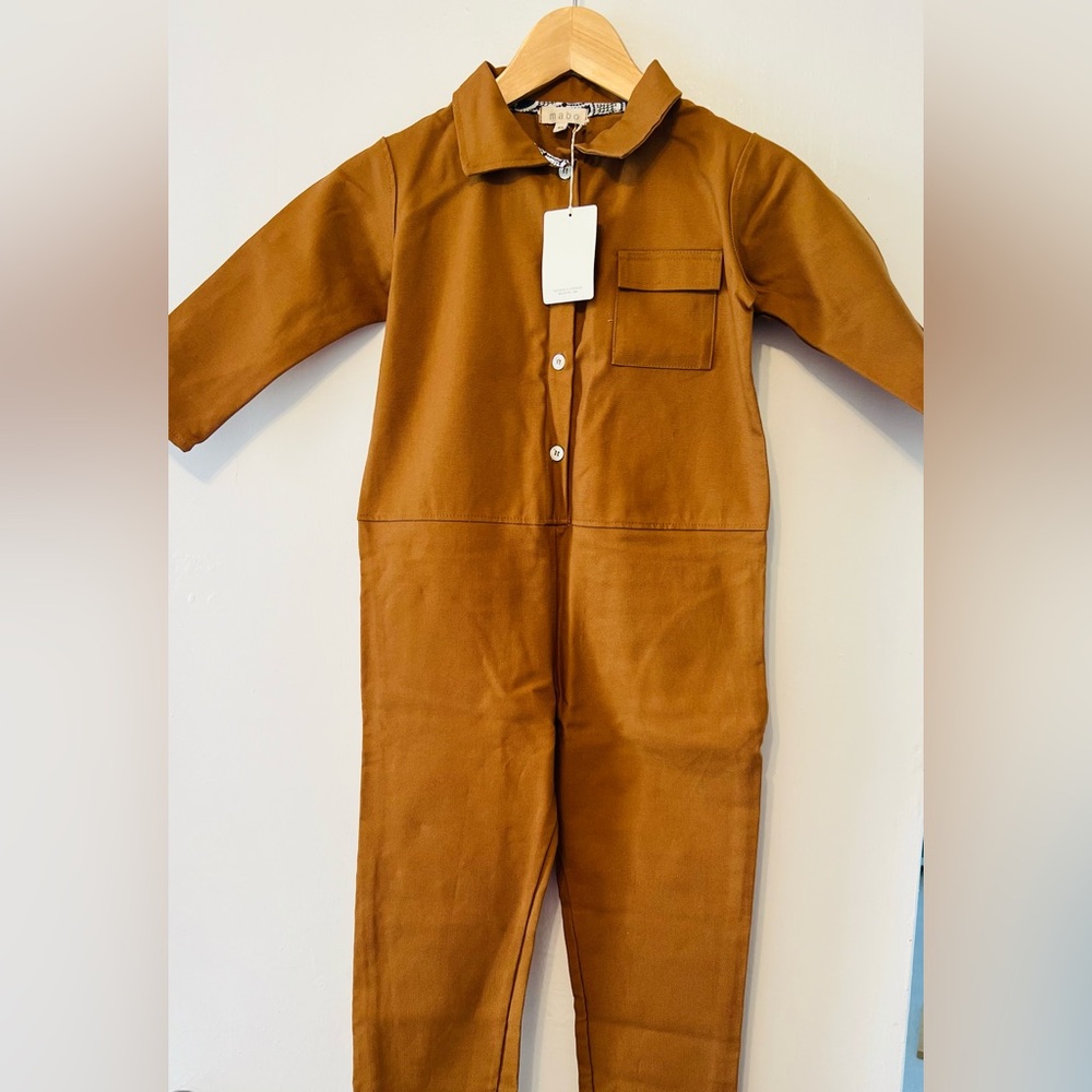 Mabo Wylie Jumpsuit in camel canvas